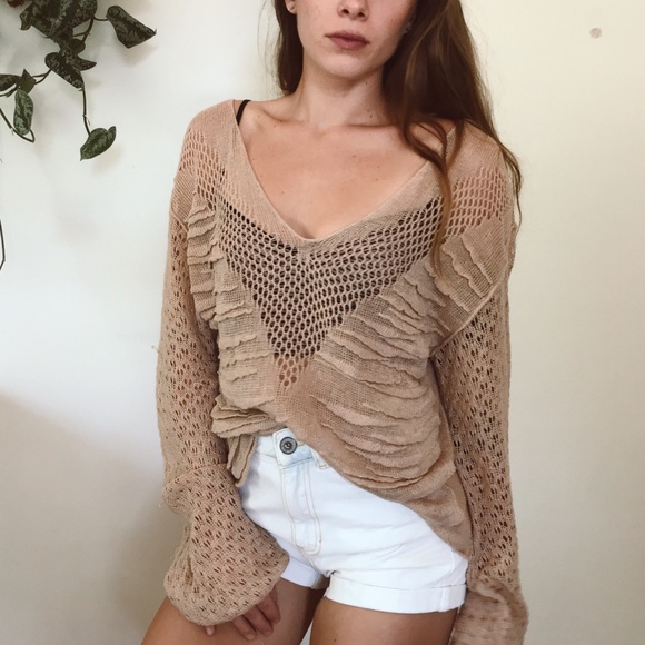 Free People Sweaters - Free People dainty knit pullover